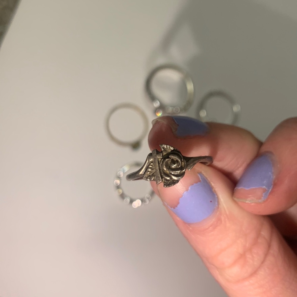 Silver and Gold Assorted Rings - Picture 9 of 9
